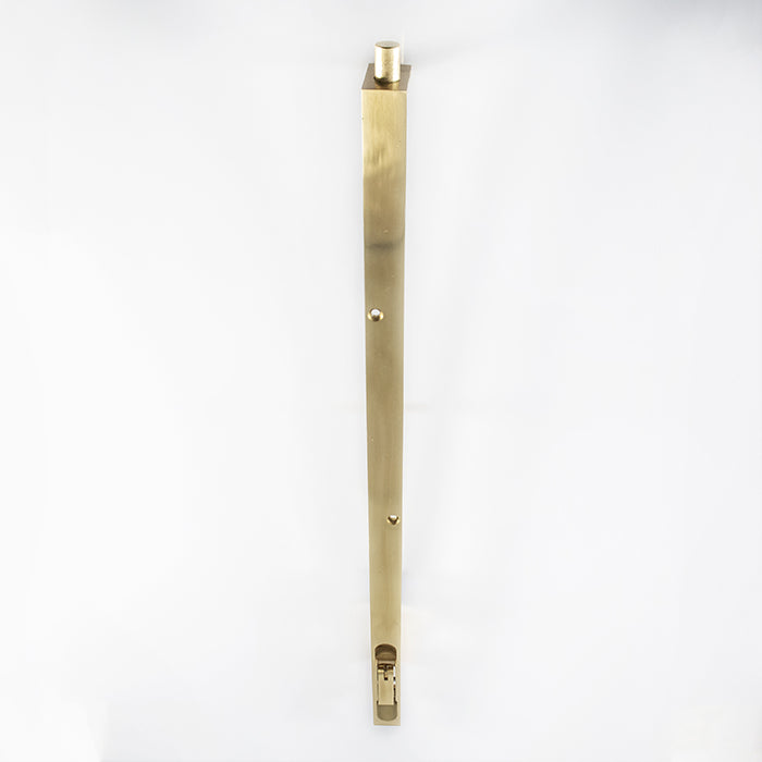 Flush Bolt (Lever Action) - Polished Brass 450MM
