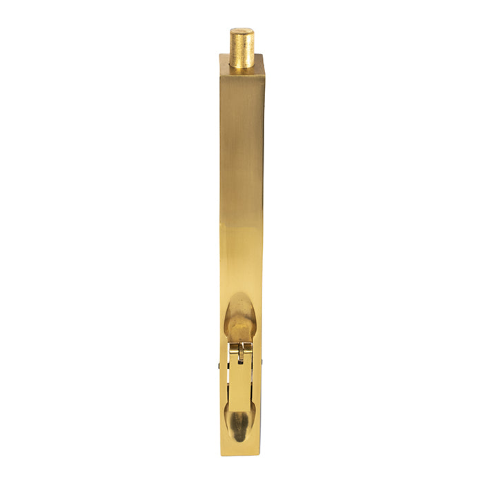 Flush Bolt (Lever Action) - Polished Brass 202MM X 20MM