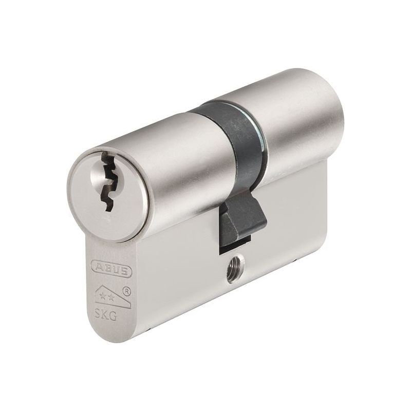 Abus Mechanical E60NP Euro Double Cylinder Nickel Pearl 35mm / 40mm Box ABUS Mechanical - RockBottom Northampton 