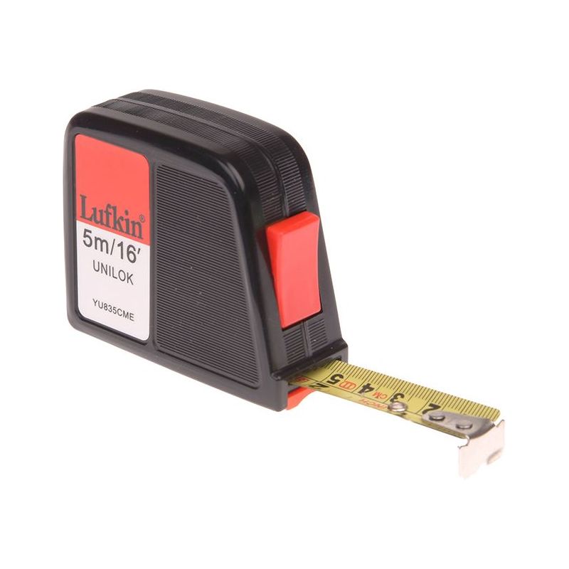 Crescent Lufkin® YU835CME Unilok Pocket Tape 5m/16ft (Width 19mm) Crescent Lufkin® - RockBottom Northampton
