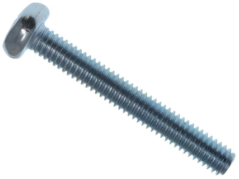 METALMATE Machine Screw Pozi Compatible Pan Head ZP M4 x 30mm Box 25 METALMATE� - RockBottom Northampton