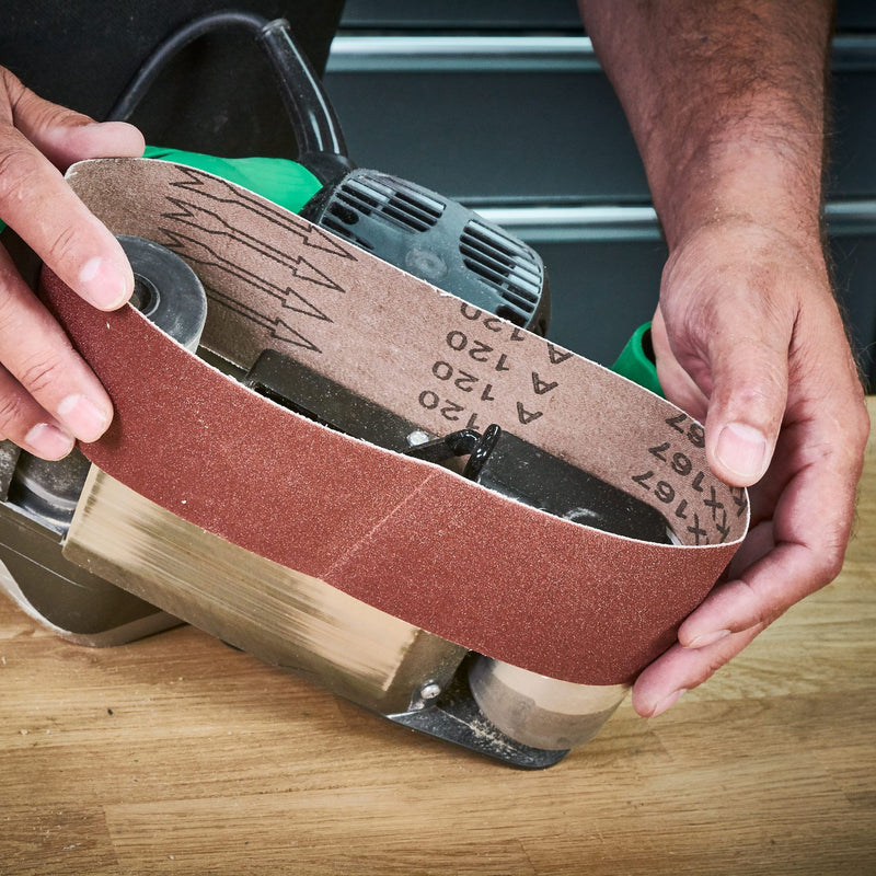 Trend Sanding Belt 60 Grit 75mm x 457mm Heavy Duty
