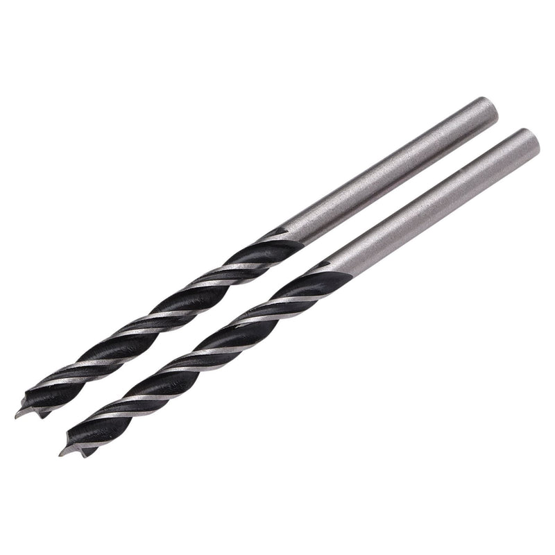 Draper Brad Point Drill Bit, 4.0mm x 75mm (Pack of 2) Draper - Town Tools