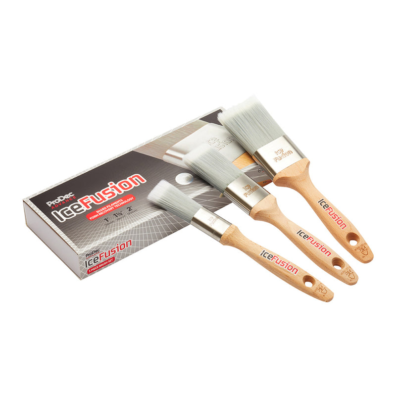 ProDec Advance 3pc Ice Fusion Paint Brush Set
