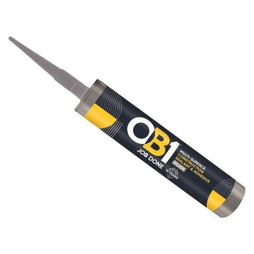 Ob1® Hybrid Sealant & Adhesive Silver 290ml OB1® - RockBottom Nothampton