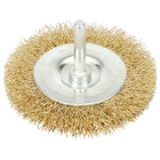 Draper Brassed Steel Crimped Wire Wheel Brush, 75mm 41429 Draper - Town Tools 
