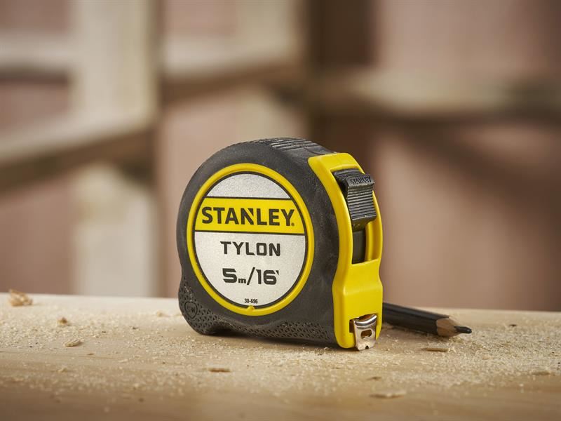 STANLEY Hand Tools Tylon Pocket Tape 5m/16ft (Width 19mm) Loose STANLEY� Hand Tools - RockBottom Nothampton