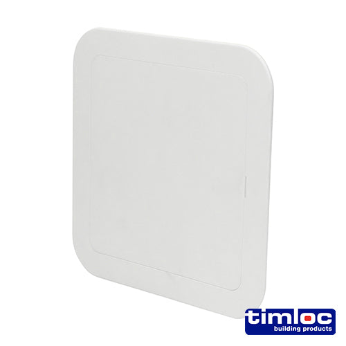 Timloc Access Panel Plastic Clip Fit White