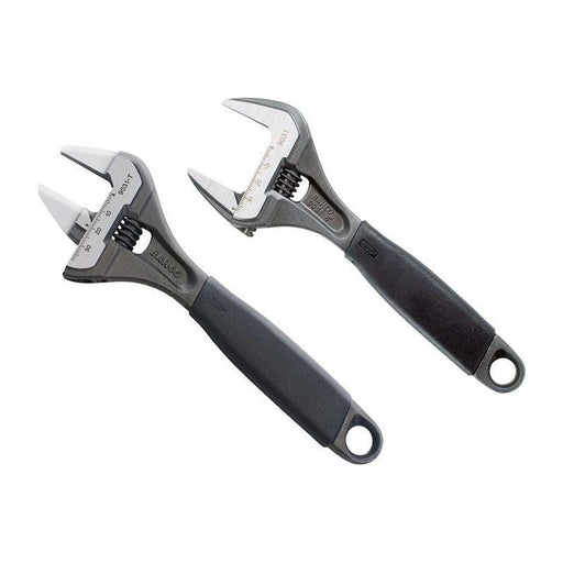 Bahco ERGO™ Extra Wide Jaw Adjustable Wrench Twin Pack Bahco - RockBottom Northampton