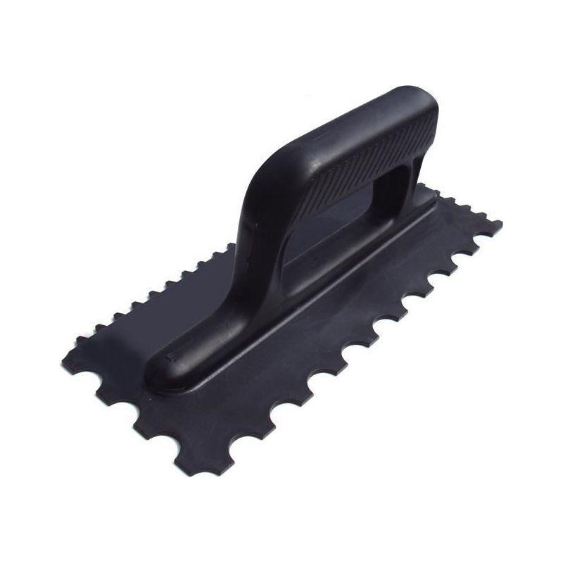 Vitrex Plastic Tile Trowel with U & V Notches 6/20mm Vitrex - RockBottom Northampton