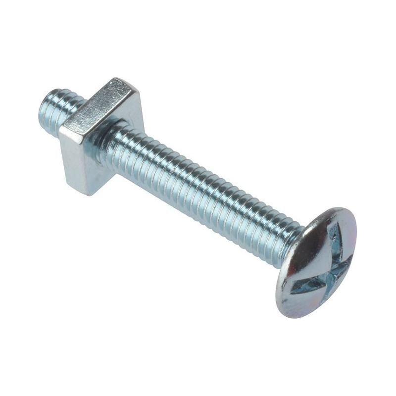 Forgefix Roofing Bolt ZP M8 x 80mm Bag 25 ForgeFix - RockBottom Northampton