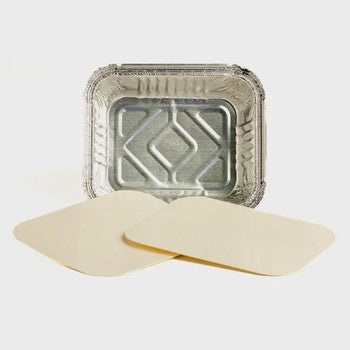 No2 Foil Containers & Lids 18PK