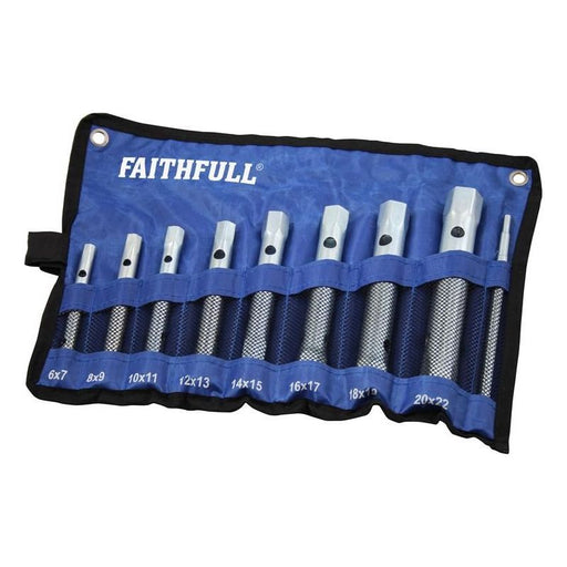 Faithfull Box Spanner Set, 8 Piece Faithfull - RockBottom Northampton