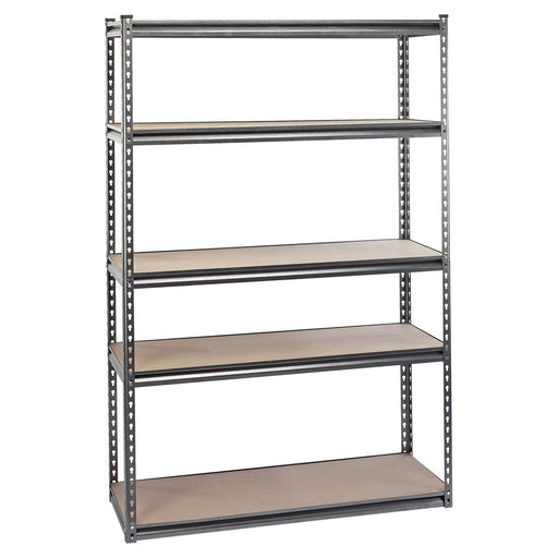 Draper Heavy Duty Steel Shelving Unit, 5 Shelves, L1220 x W450 x H1830mm 21663 Draper - Town Tools 