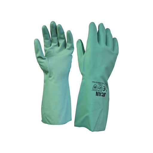 Scan Nitrile Gauntlets with Flock Lining Large (Size 9) Scan - RockBottom Nothampton