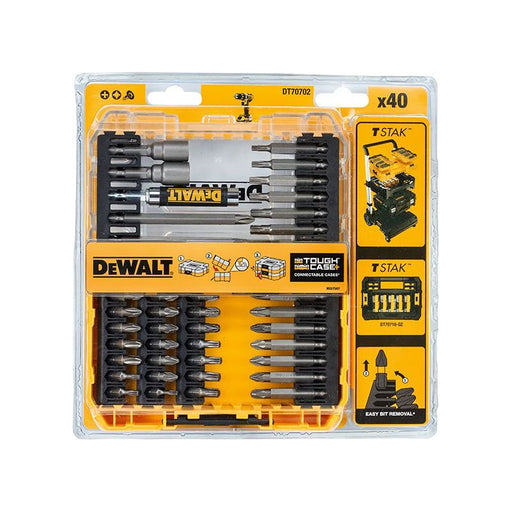 Dewalt Power Tools DT70702 Screwdriving Set, 40 Piece DeWALT Power Tools - RockBottom Northampton