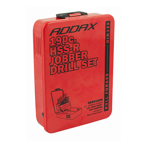 TIMCO Roll Forged Jobber Drills Set HSS — Case