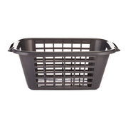 Addis 40 Litre Laundry Basket - Heavy Duty Plastic, Metallic - 510607