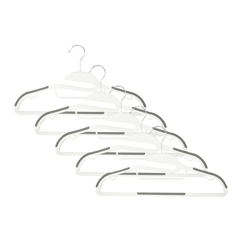 Addis Non Slip Hangers 5PK - 519221 - Perfect for Clothes