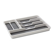 Addis Premium Soft Touch 6 Compartment Cutlery Drawer Organiser Tray - 506988 - Perfect for Organising Drawers