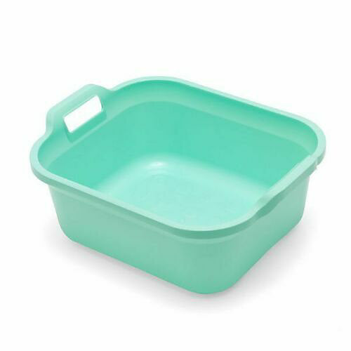 Addis Washing Up Dish Washing Bowl Large Rectangular Plastic With 2 Handles 10L