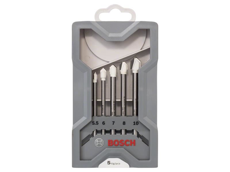 Bosch Powertool Accessories CYL-9 Ceramic Tile Drill Bit Set, 5 Piece Bosch Powertool Accessories - RockBottom Northampton