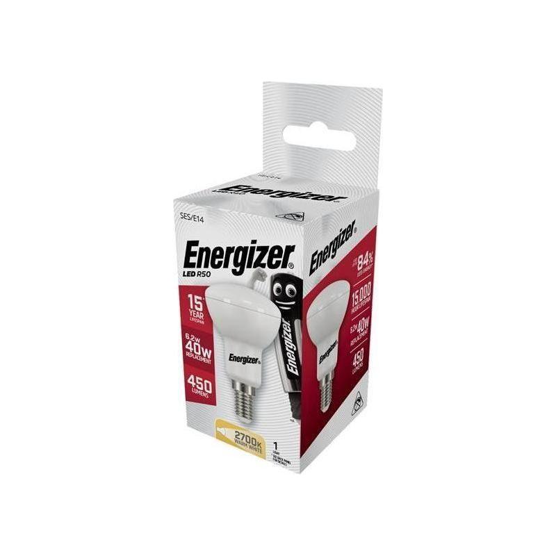 Energizer® LED SES (E14) HIGHTECH Reflector R50 Bulb, Warm White 430 lm 6W Energizer® - RockBottom Northamptin
