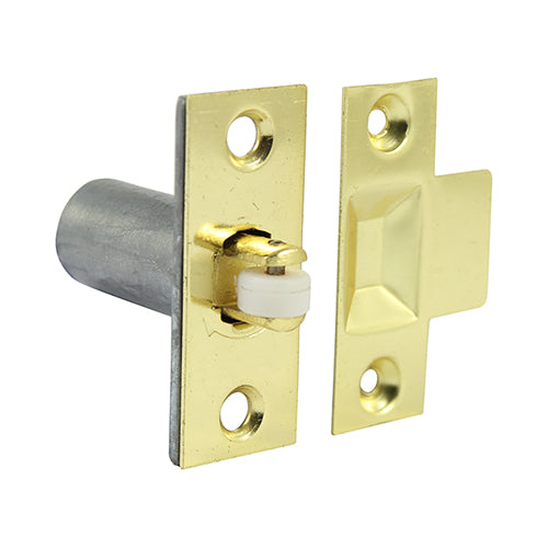 TIMCO Adjustable Roller Catch Electro Brass