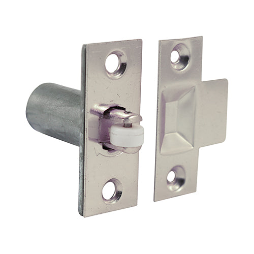 TIMCO Adjustable Roller Catch Electro Brass