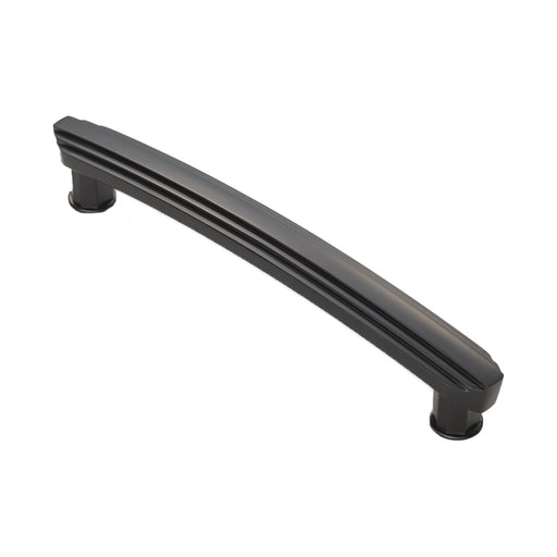 Art Deco Handle 160Mm C/C - Matt Black