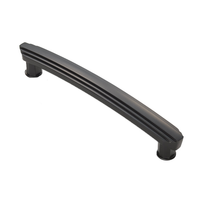 Art Deco Handle 160Mm C/C - Matt Black