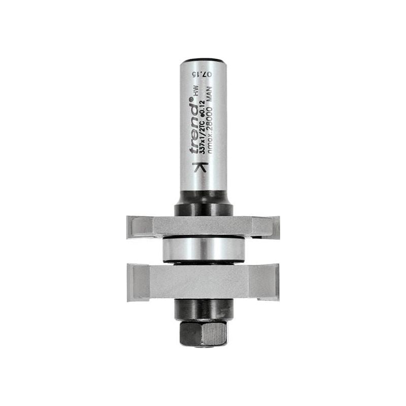 Trend 337 x 1/2 TCT Tongue & Groove Set 6.35mm x 10.0mm Trend - RockBottom Northampton