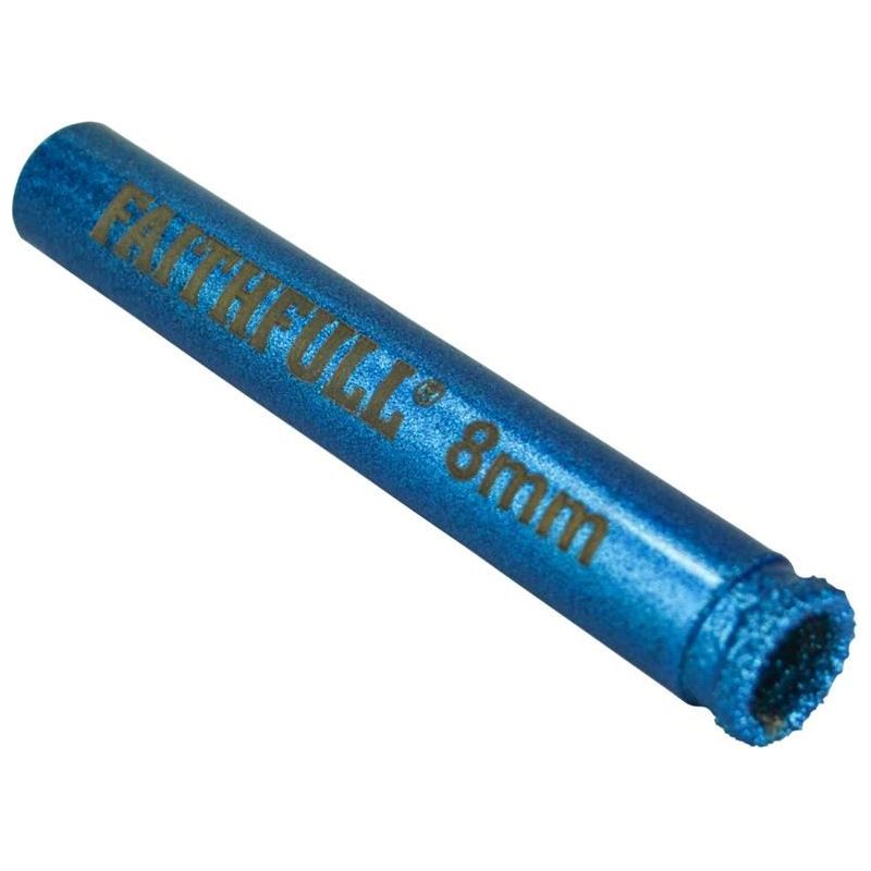 Faithfull Diamond Ceramic Mini Holesaw 8mm Faithfull - RockBottom Northampton