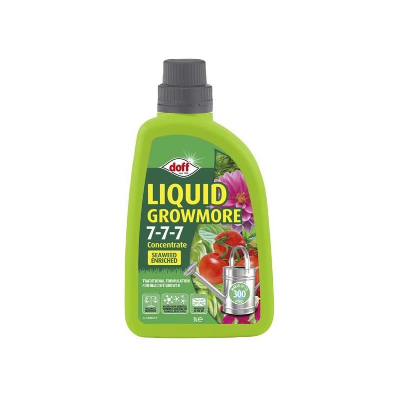Doff Liquid Growmore Concentrate 1 litre DOFF - RockBottom Northampton