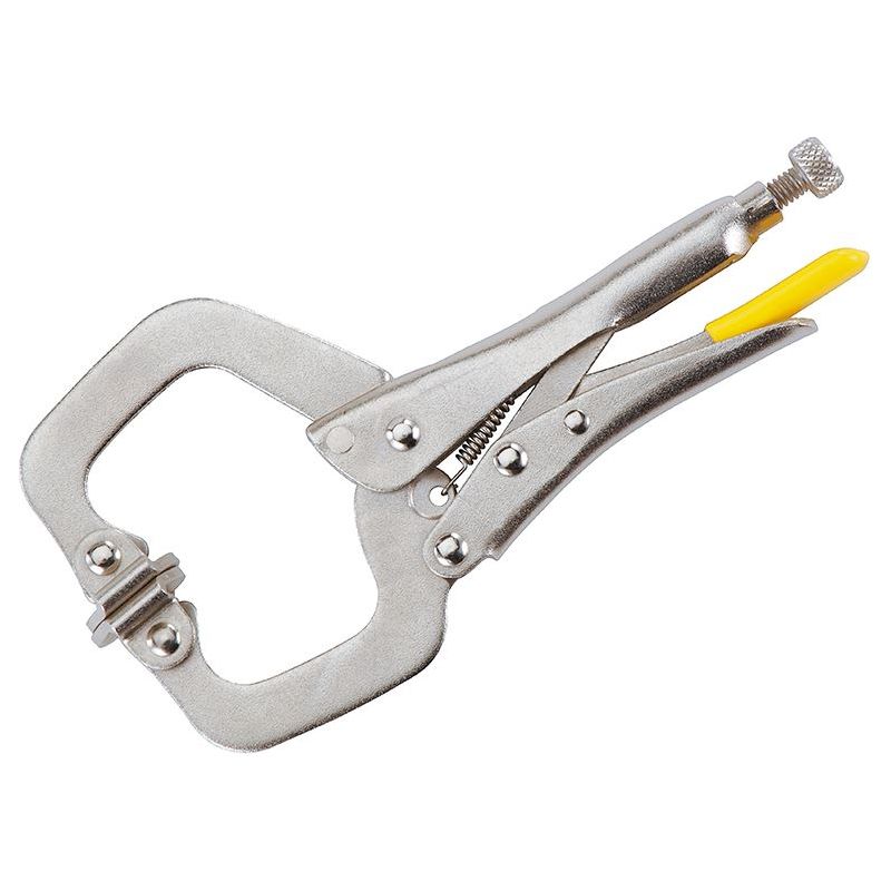 Stanley® Hand Tools Locking C-Clamp with Swivel Tips 170mm STANLEY® Hand Tools - RockBottom Nothampton