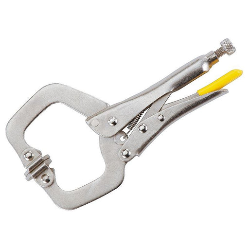 Stanley® Hand Tools Locking C-Clamp with Swivel Tips 170mm STANLEY® Hand Tools - RockBottom Nothampton