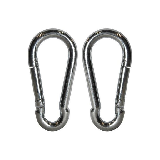 Faithfull Fire Brigade Snap Hook 8mm Zinc Plated (Pack 2) Faithfull - RockBottom Northampton