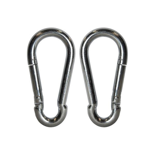 Faithfull Fire Brigade Snap Hook 8mm Zinc Plated (Pack 2) Faithfull - RockBottom Northampton