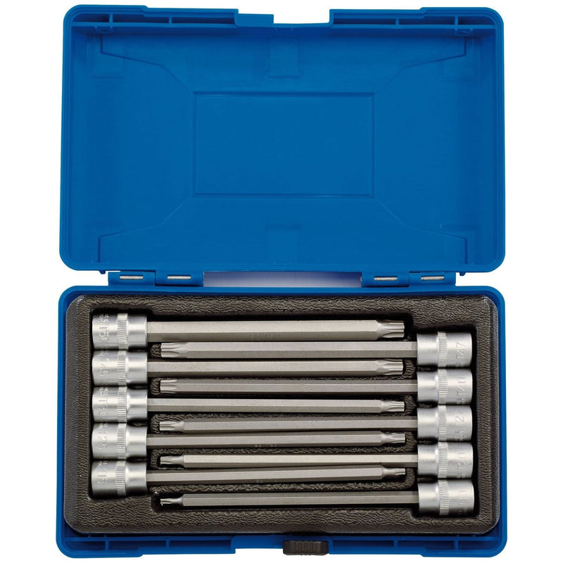 Draper TX-STAR Long Socket Bit Set, 3/8" Sq. Dr., 150mm (10 Piece) Draper - Town Tools 