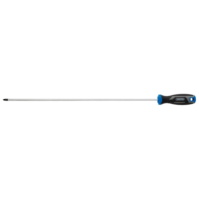 Draper Phillips Soft Grip Screwdriver, PH2 x 450mm Draper - Town Tools