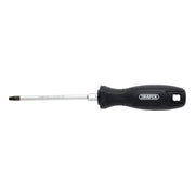Draper Draper TX-STAR Tamperproof Hard Grip Screwdriver, T20H x 100mm Draper - Town Tools