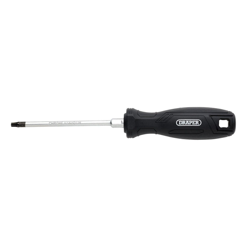 Draper Draper TX-STAR Tamperproof Hard Grip Screwdriver, T20H x 100mm Draper - Town Tools