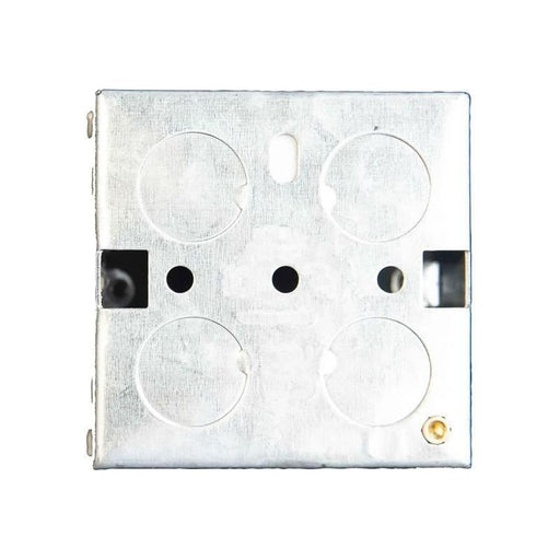 Dencon Metal Back Box 1-Gang 35mm Dencon - RockBottom Northampton
