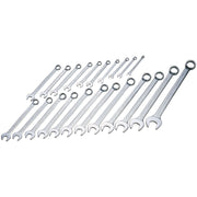 Draper Long Metric Combination Spanner Set (22 Piece) 03115 Draper - Town Tools 