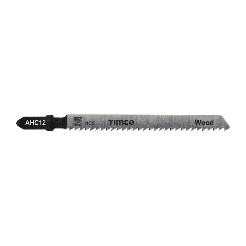 TIMCO Jigsaw Blades Wood Cutting HCS Blades - T101AO