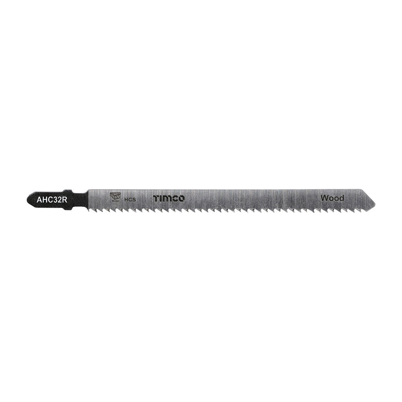TIMCO Jigsaw Blades Wood Cutting HCS Blades - T101AO