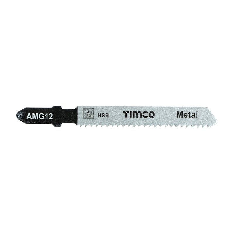 TIMCO Jigsaw Blades Metal Cutting HSS Blades