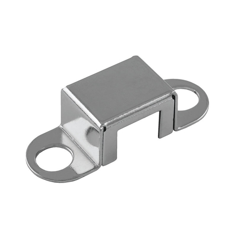 Metal Box Keep To Suit Tubular Latch - Nickel Plated