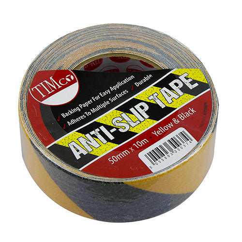 TIMCO Anti-Slip Tape Black - 10m x 50mm