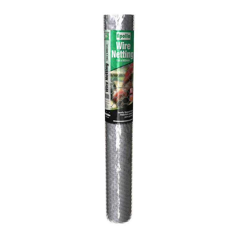 Apollo 10m Galvanised Wire Netting - 900mm x 25mm